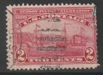 США 1909 год. 100 лет судоходству по Гудзону, 1 марка (гашёная)