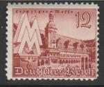 Германия (Рейх) 1940 год. Лейпцигская ярмарка, 1 марка из серии (наклейка)