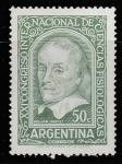 Аргентина 1959 год. Британский врач Уильям Гарвей, 1 марка из серии.