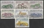 Венгрия 1985 год. Мотоциклы, 7 марок (гашёные)