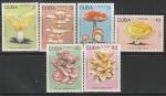 Куба 1989 год. Съедобные грибы, 6 марок.