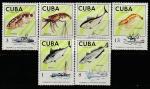 Куба 1975 год. Промысловая морская фауна, 6 марок. (н