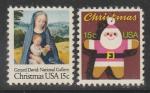 США 1979 год. Рождество, 2 марки.