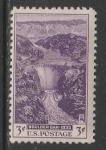 США 1935 год. Плотина Гувера на реке Колорадо, 1 марка.