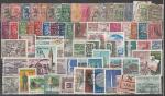 Набор почтовых марок Финляндии, 71 марка (гашёные)