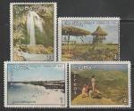 Куба 1966 год. Туризм, 4 марки 