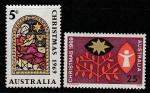 Австралия 1969 год. Рождество, 2 марки 