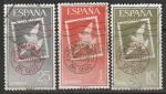 Испания 1961 год. День почтовой марки, 3 марки (гашёные)
