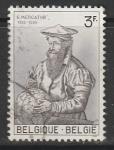 Бельгия 1962 год. 450 лет со дня рождения географу Герарду Кремеру, 1 марка (гашёная)