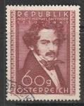 Австрия 1950 год. Художник Мориц Даффингер, 1 марка (гашёная)