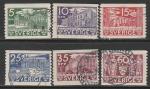 Швеция 1935 год. 500 лет шведскому Рейхстагу, 6 марок (гашёные)