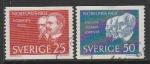 Швеция 1962 год. Нобелевские лауреаты 1902 года, 2 марки (гашёные)