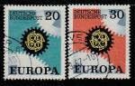 ФРГ 1967 год. Европа СЕПТ, 2 марки (гашёные)