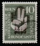 ФРГ 1956 год. Немецкий католический Кёльн, 1 марка (гашёная)