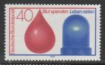 ФРГ 1974 год. Служба по сдаче крови, 1 марка.