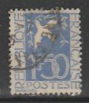 Франция 1934 год. Стандарт. Голубь мира, 1 марка (гашёная)
