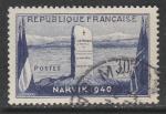Франция 1952 год. Мемориал. Битва при Нарвике, 1 марка (гашёная)