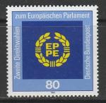 ФРГ 1984 год. II прямые выборы в Европарламент, 1 марка 