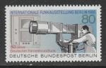 ФРГ (Берлин) 1985 год. 50 лет немецкому телевидению, 1 марка 