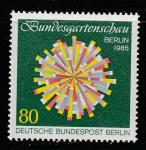 ФРГ (Берлин) 1985 год. Федеральное садоводческое шоу в Берлине, 1 марка 