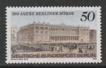 ФРГ (Берлин) 1985 год. 300 лет Берлинской бирже, 1 марка 