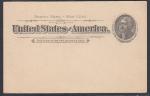 Почтовая карточка США. Подписана