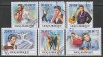 Мозамбик 2009 год. Американский певец Элвис Пресли, 6 марок (гашёные)