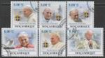 Мозамбик 2009 год. Папа римский Иоанн Павел II, 6 марок (гашёные)