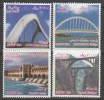 Иран 2011 год. Мосты, 4 марки (142.3226)