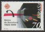 Испания 1999 год. 75 лет метро Барселоны, 1 марка (142.3009)