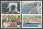 Остров Святой Елены 2010 год. 20 лет поставок и почты судном "St Helena", 4 марки (309.1128)