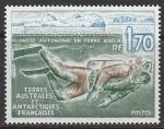 Французские антарктические территории 1989 год. Подлёдный дайвинг, 1 марка (340.250)