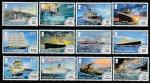 Тристан-да-Кунья 2015 год. Корабли, 12 марок (357.1220)
