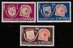 Фернандо По (Экваториальная Гвинея) 1968 год. 100 лет почтовой марке Фернандо По, 3 марки (375.258)