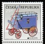 Чехия 2013 год. Почтовые транспортные средства, 1 марка (388.762)