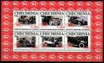 Чечня 1998 год. Ретро - автомобили, малый лист (400.15)