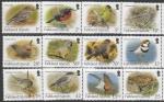 Фолклендские острова 2017 год. Птицы, 12 марок (371.1332)