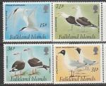 Фолклендские острова 1993 год. Крачки и чайки, 4 марки (371.575)