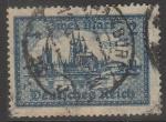 Германия (Веймарская республика) 1924/1927 год. Стандарт. Город Кёльн, 1 марка из серии (гашёная)