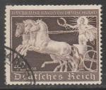Германия (III Рейх) 1940 год. Боевые колесницы древности, 1 марка (гашёная)