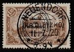 Германия (Восточная Пруссия) 1920 год. Стандарт. Почтамт, ном. 1,5 М, надпечатка, 1 марка из серии (гашёная)