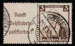 Германия (III Рейх) 1935 год. Немецкая чрезвычайная помощь: национальные костюмы, 1 гашёная марка с купоном из серии