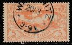 Германия (Верхняя Силезия) 1920 год. Стандарт. Металлургические заводы. Голубь мира, 5 М., 1 марка из серии (гашёная)