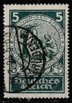 Германия (Веймарская республика) 1924 год. Экстренная помощь Германии: католические святые, 5+15 Pf., 1 марка из серии (гашёная)