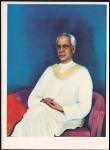 Немаркированная ПК "С.Н. Рерих. Портрет д-ра Радхакришнана". Выпуск 7.10.1960 год