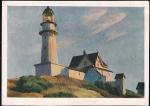 Немаркированная ПК "Эдуард Хоппер. Двухсветный маяк". Выпуск 1960 год