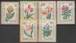 Болгария 1960 год. Цветы, 6 марок 