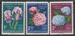Люксембург 1959 год. Цветочный фестиваль, 3 марки 