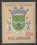 Мозамбик 1961 год. Стандарт. Герб города Шаи-Шаи, 1 марка из серии 