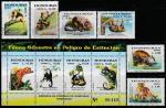 Гондурас 2004 год. Исчезающие виды животных, 6 марок   блок (103.1730) ОДНА МАРКА БЕЗ УГЛА